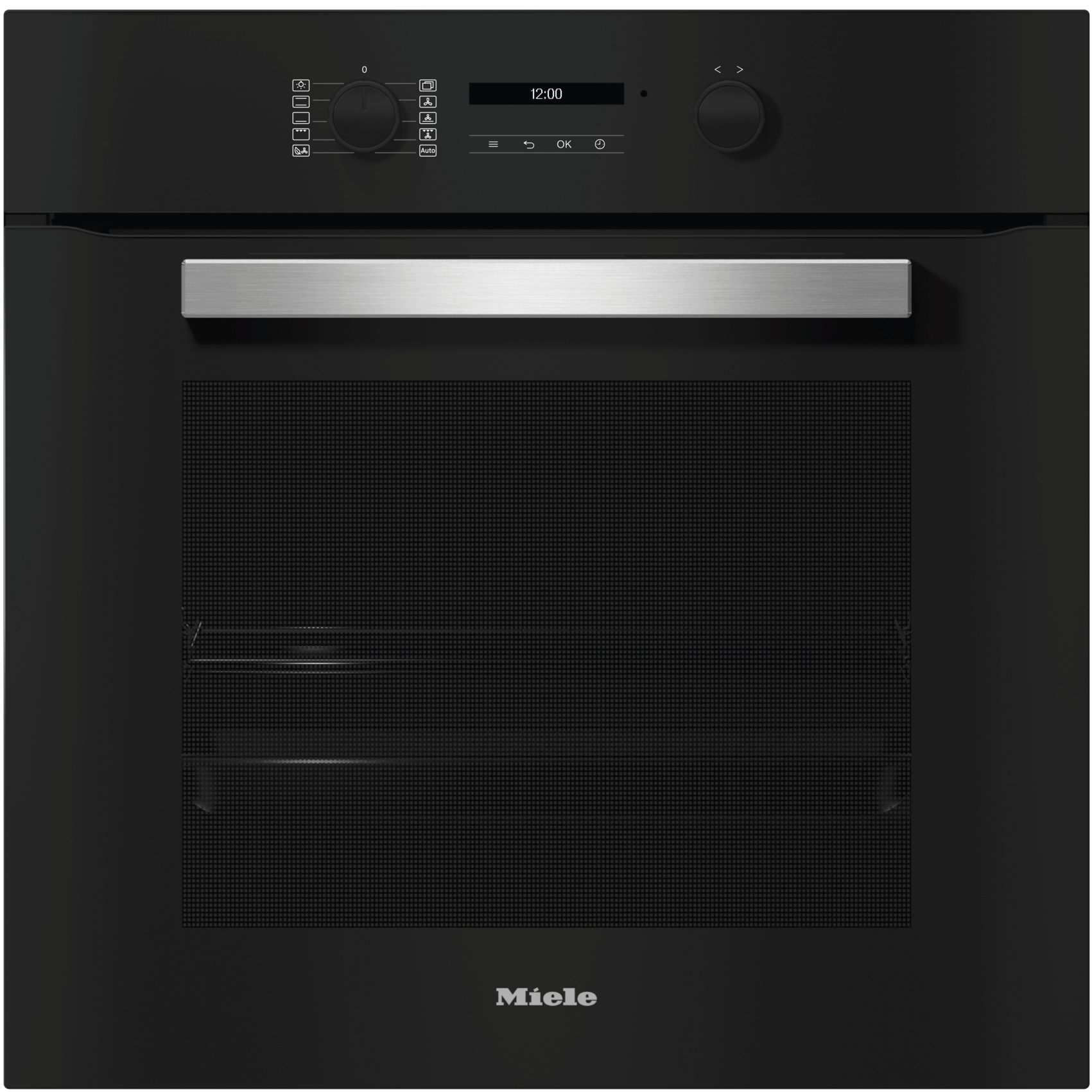 Духовой шкаф Miele H2465B OBSW чёрный обсидиан