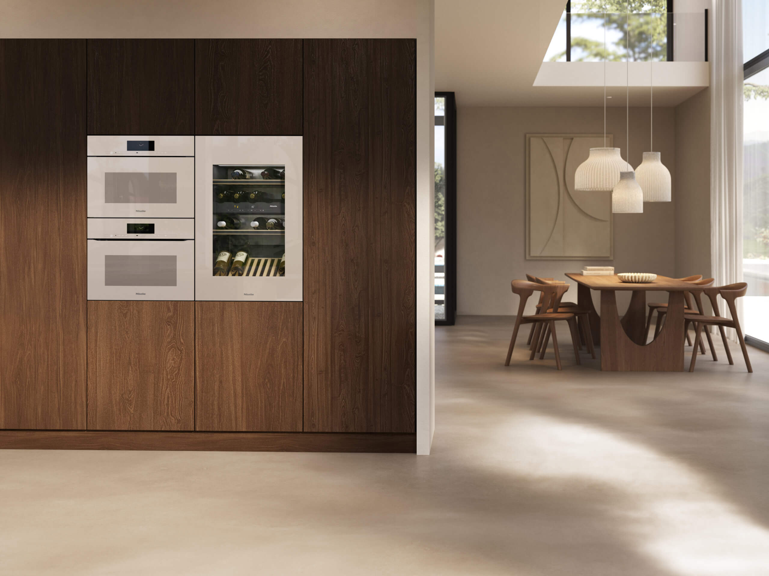 Естественный стиль: новый цвет Pearlbeige для встраиваемой техники Miele